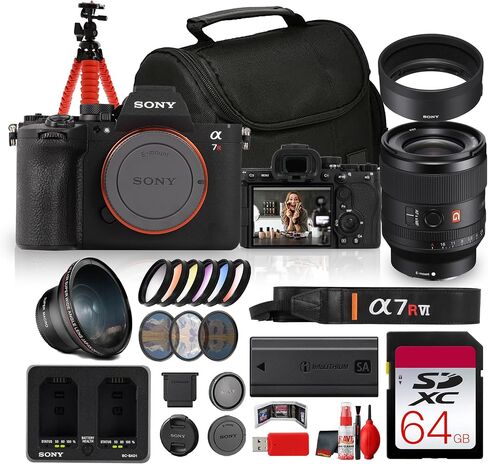 Sony a7R VI Mirrorless Camera with 24-105mm Lens (ILCE-7RM6/B) Bundle in Saudi Arabia