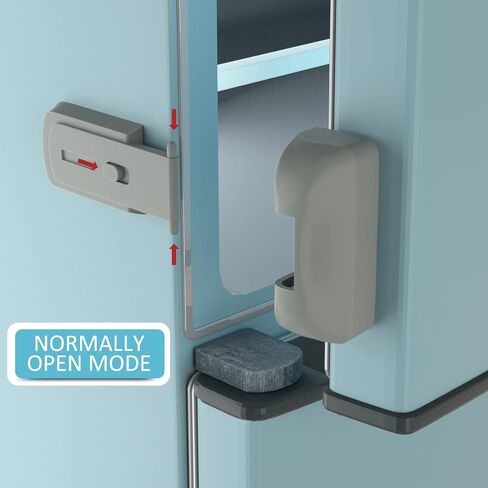 Child Proof Refrigerator Fridge Freezer Door Lock for Kids and Aging Seals | Keep Door Closed, Easy to Install, No Unsightly Straps, 2 Pack in Saudi Arabia