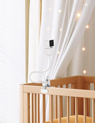 Flexible Clamp Mount for Wyze Cam Pan V3 Indoor/Outdoor Camera - 2 Pack | Cam Pan V2, Cam V4/V3/V2, Cam Outdoor, Gooseneck Monitor Mounting Bracket for Baby, No Tools or Wall Damage in Saudi Arabia