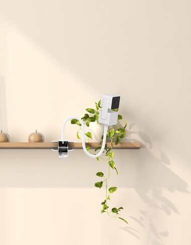 Flexible Clamp Mount for Wyze Cam Pan V3 Indoor/Outdoor Camera - 2 Pack | Cam Pan V2, Cam V4/V3/V2, Cam Outdoor, Gooseneck Monitor Mounting Bracket for Baby, No Tools or Wall Damage in Saudi Arabia