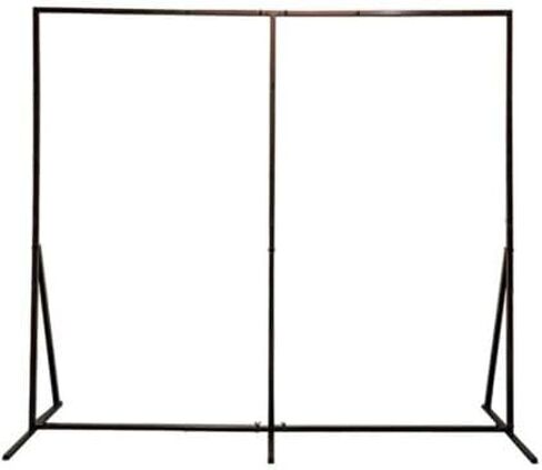Wedding Backdrop Stand Metal Rectangular Frame for Ceremony Party Decorations Easy Assembly 230x60x230cm in Saudi Arabia