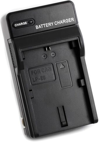 Norifon LP-E6 Wall Charger for Canon EOS 5D Mark II, 5D Mark III | Compaitble with Canon EOS 5D Mark2, EOS 5DS, EOS 5DS R, EOS 60D, EOS 60Da, EOS 6D, EOS 70D, 7D with Foldable Plug in Saudi Arabia
