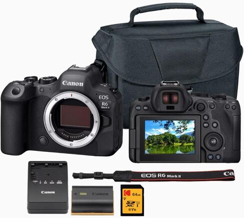 Canon EOS R6 Mark II Mirrorless Camera Bundle in Saudi Arabia