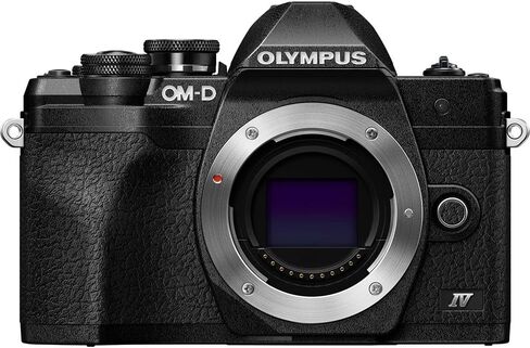 OM Systems Olympus OM-D E-M10 Mark IV 20MP Digital Camera Body Black V207130BU000 Bundle with Deco Photo Camera Bag, Lexar Blue Series 64GB SDXC Memory Card and Corel Photo Video Suite PaintShop Pro in Kuwait