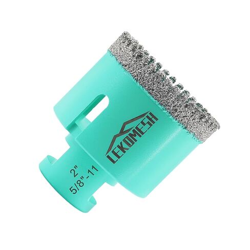 Diamond Tile Core Drill Bit - 1"(25mm) Tile Hole Saw Cutter for Porcelain Ceramic Granite Marble Stone, 5/8"-11 Thread, LEKOMESH in Kuwait