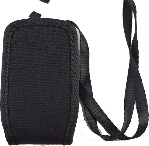 Around the Neck Hanging Open Top Padded Black Case with Safety Lanyard fits GreatCall Lively Flip Phone in Saudi Arabia