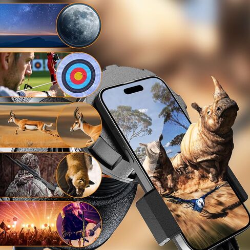 Spotting Scope for Bird Watching 25-75x85, BAK4 Prism, FMC Spotter Scope with Tripod, Phone Adapter, Carrying Case, for Hiking, Travel, Outdoors in Saudi Arabia