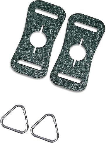 Stainless Steel Hook Adapter with Leather Pad Conversion Adapter Camera Shoulder Belt for DSLR Camera Accessories Triangular Belt Accessories in Kuwait