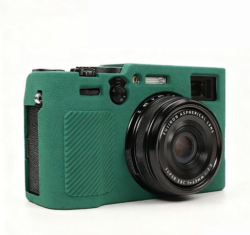 Case for Fujifilm X100VI Digital Camera Accessories, X100VI Soft Silicone Protective Case, Slim Fit Sleeve, Perfect Fit, Lightweight, Anti-Scratch for Fuji X100 VI Cover (Black) in Saudi Arabia
