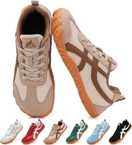 Barefoot Shoes Women Men Wide Toe Box,Sneakers,Hiking Walking Zero Drop | Fashion Minimalist Tennis Shoes,Lightweight,Breathable,Wide-Fit Comfortable,Non-Slip,Unisex in Saudi Arabia