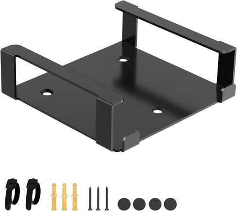 Network Switch Mount for TP-Link Wall Mount Bracket for TL-SG105E TL-SG105MPE TL-SG105 TL-SG2005P Desktop Network Switch Hub Mounting Bracket for TP-Link Switch with Cable Ties in Saudi Arabia