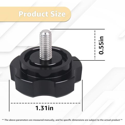 for Lowrance HDS-5 HDS-5M HDS-7 HDS-8 HDS-10 Elite-7 Gimbal Bracket Knobs | Solid Aluminum for Lowrance Gimbal Bracket Knobs Replacement Compatible with Quick, Hook7 and Easy Application(2 PCS) in Saudi Arabia