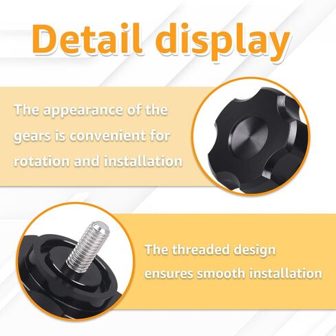 for Lowrance HDS-5 HDS-5M HDS-7 HDS-8 HDS-10 Elite-7 Gimbal Bracket Knobs | Solid Aluminum for Lowrance Gimbal Bracket Knobs Replacement Compatible with Quick, Hook7 and Easy Application(2 PCS) in Saudi Arabia