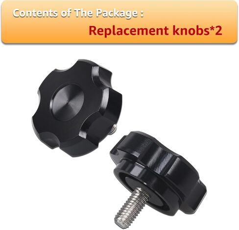 for Lowrance HDS-5 HDS-5M HDS-7 HDS-8 HDS-10 Elite-7 Gimbal Bracket Knobs | Solid Aluminum for Lowrance Gimbal Bracket Knobs Replacement Compatible with Quick, Hook7 and Easy Application(2 PCS) in Saudi Arabia