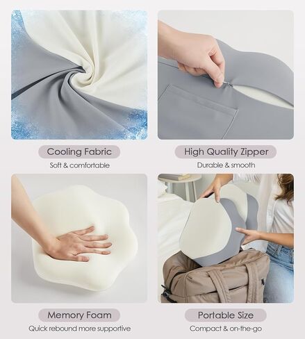 Memory Foam Pregnancy Pillows for Sleeping, Side Sleeper Maternity Pillow Support for Back Belly HIPS, Adjustable Wedge Pillow for Pregnant Women, Side Sleeping Pregnant Pillows with Pillowcase in Saudi Arabia