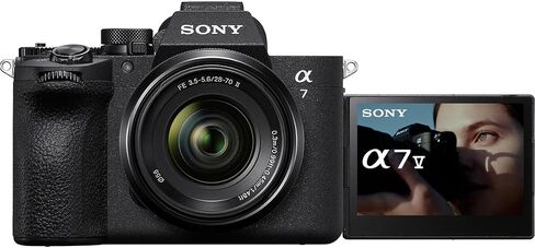 Sony a7 V Full-Frame Mirrorless Interchangeable Lens Camera with 28-70mm II Lens Bundle with Sony FE 24-105mm F4 G OSS E-Mount Full-Frame Zoom Lens + 128GB Card + Camera Bag + Accessories in Saudi Arabia
