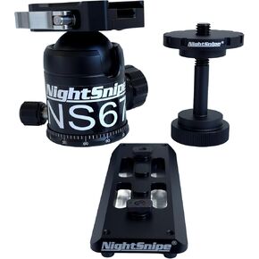 BOG DeathGrip Ball Head Conversion Kit | Ball Head Adapter + Arca-Swiss M LOK Mount + NS67 Ball Head | for use with BOG DeathGrip Tripod in Saudi Arabia