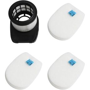For Shark IZ300 IZ300UK IZ300UKT IZ320 IZ320UK IZ320UKT Vacuum Cleaner Filter Set, 4-Pack Replacement HEPA Sponge Filters for Cordless Models, Easy Install in Saudi Arabia