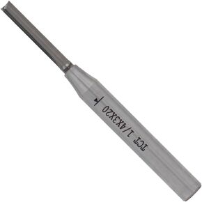 3mm TCT Carbide Straight Router Bit with 1/4 Inch Shank for Precision Cutting of MDF, Particleboard and Paint-Free Boards, Compatible with Most Trimmers, 36-Side Grinding Design for Smooth Finish in Saudi Arabia