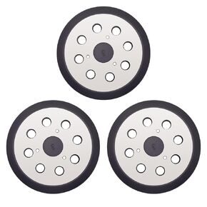 5 Inch 8 Hole Sander Replacement Pad for DeWalt,Metal Hook and Loop Sander Backing Pads for DeWalt D26451,D26453,DW420,DW423, Compatible with Porter Cable 343K,382,390K(1 Pack) in Saudi Arabia