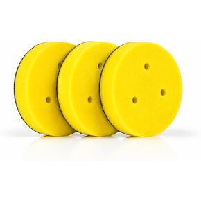 Lake Country Classic Motoring 3" Finishing Foam Pads (3-Pack) | Classic Motoring 3" Buffing & Polishing Pads (3-Pack) – Foam and Microfiber in Saudi Arabia