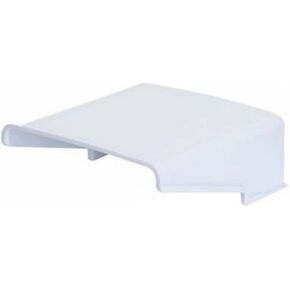 Outdoor Camera Cover Protector Weatherproof Glare Reduction Accessory Suitable for Garden Property Protection, White in Saudi Arabia