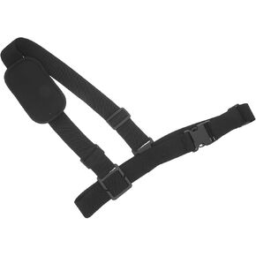 Adjustable Drop Device or Coordination Shake in Event Prevents for Radio Shoulder Harness with Buckle, Portable Radio Chest Strap Black, Cloth Plastic Material and Demanding in Kuwait