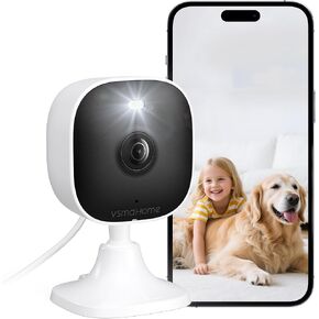 4MP Cameras for Home Security, Outdoor Security Camera, 2.4g/5g Outdoor Cameras for Home Security Indoor,House Cameras with Audio and Video, Plug and Play, Support 128G Card Storage(Not Included) in Saudi Arabia