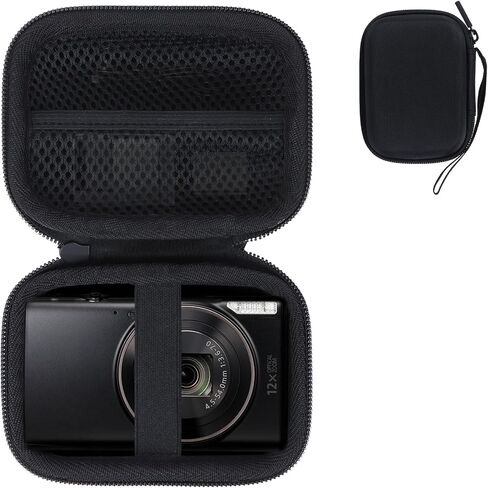 Case for Canon PowerShot ELPH 360 HS/360/IXY 650 Digital Camera | Hard Shell Shockproof, Portable Camera Storage, Mesh Bag Organizer, Lightweight Travel in Saudi Arabia