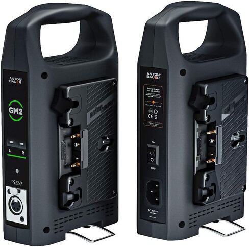 Anton/Bauer GM2 Dual Charger Gold Mount, Camera Charger, Battery Charger, Power Two Devices, Multi Power Plug in Saudi Arabia