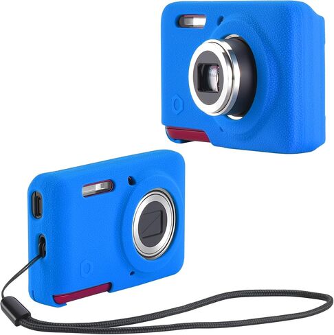 Silicone Case for Kodak PIXPRO FZ55, Shockproof | Soft silicone, anti-scratch, non-slip grip, slim fit, full button access, travel dust protection in Saudi Arabia