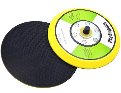 Wkstool 2-Pack 3-Inch Sanding Sticky Backing Plate Disc Pad,5/16"-24 Threaded Stud,for Nylon Mesh Cushioned Hook and Loop Sander Polisher Grinder Rotary Tool (3 Inch, 5/16-24 Thread) in Kuwait
