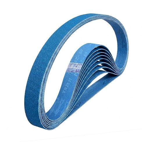 2" x 72" Zirconia Sanding Belts, 10Pcs 2 Each of 80/120/150/240/400 Assorted Grits Belt Sander Paper, Abrasive Sanding Belts for Belt Sander, Metal Polishing, Derusting, Woodworking in Saudi Arabia