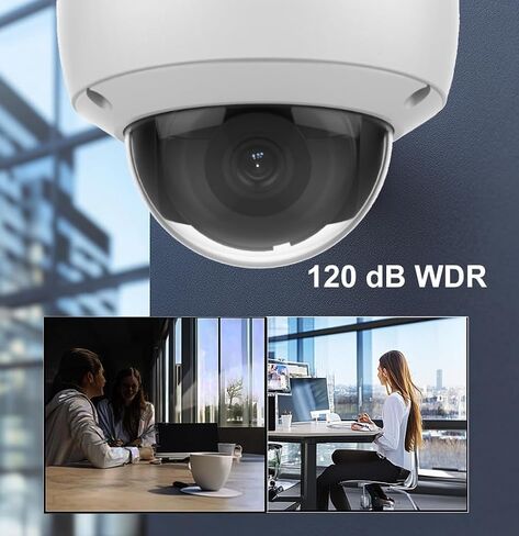DS-2CD2183G2-I 4mm Lens, 4K Dome POE IP Camera 3-Axis Ⲏіkconnect | 120dB WDR, IP67 Outdoor Waterproof IK10 H.265+ Human Detection in Saudi Arabia