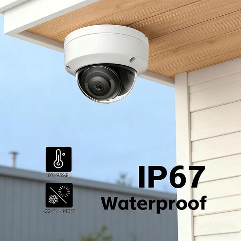 DS-2CD2183G2-I 4mm Lens, 4K Dome POE IP Camera 3-Axis Ⲏіkconnect | 120dB WDR, IP67 Outdoor Waterproof IK10 H.265+ Human Detection in Saudi Arabia