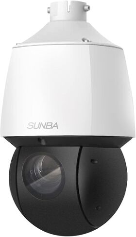SUNBA Auto Tracking PTZ Camera PoE+ Outdoor, 4MP 25X Optical Zoom Smart Security Dome, RTMP for YouTube Live Streaming, Two-Way Audio and Long Range Infrared Night Vision (P525, Performance Series) in Kuwait