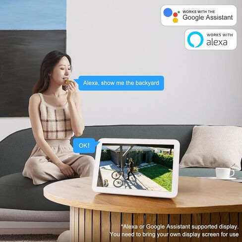 WiFi Security Camera Outdoor Wired, Camera for Home Security(4 Cams) | 2.4/5GHz WiFi, Auto Tracking, Color Night Vision, Motion Detection, 2-Way Audio, 24/7 Recording, Work with Alexa/Google Home in Saudi Arabia