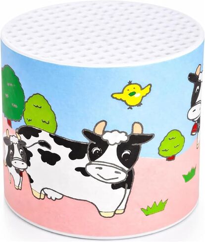 Moo Can Noise Maker | Cow Sound Toy | Moo Cows Sound Maker | Cow Noise Makers Can | Farm Animal Noise Maker | Mooing Cows Toy | Multicolor | 2.5H X 2.5W Inches in Saudi Arabia