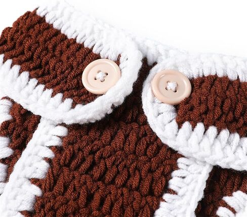 Newborn Photography Outfits Crochet Knitted Football Player Outfit in Saudi Arabia