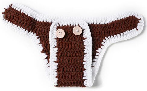 Newborn Photography Outfits Crochet Knitted Football Player Outfit in Saudi Arabia