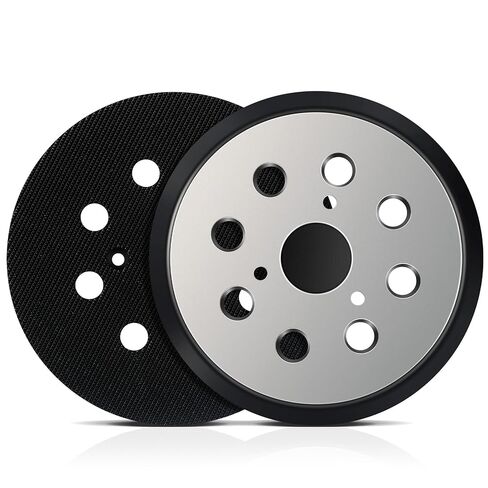 2pcs 5 inch 8 Hole Replacement Sander Pad, 5 Inch Sander Hook and Loop Replacement Pad, Compatible with DW423, D26451 D26453 D26456 and for BO5010 BO5030/K BO5031/K BO5041 (2pcs 5“ 8 Hole Sander pad) in Saudi Arabia