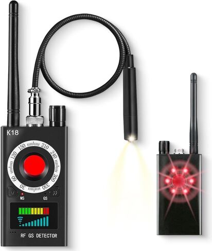 Hidden Camera Detector, Anti Spy Camera Finder, RF Signal Bug Detector, GPS Tracker Detector, Magnetic Detector, 1000mAh, Hidden Device Detector Privacy Protection for Car, Hotel, Home, Office in Saudi Arabia