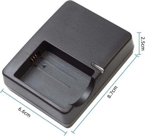 LC-E5 LC-E5C LC-E5E Charger for LP-E5 LPE5 Battery | Compatible with Canon EOS 1000D 450D 500D Rebel XS XSi T1i Kiss F X2 X3 Cameras in Saudi Arabia