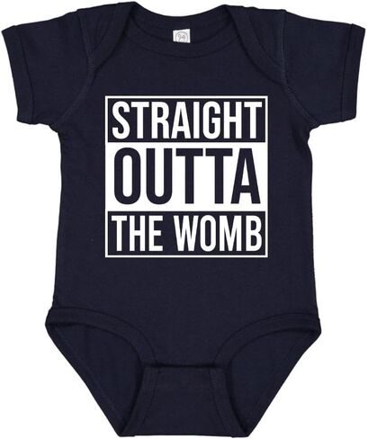 TATY Kids Straight Outta The Womb Baby Infant Bodysuit in Kuwait