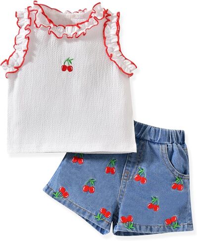 2 Piece Toddler Girl Summer Outfit in Kuwait