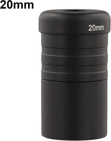 Telescope Erecting Eyepiece 1.25 Inch 20mm Length Black Telescope | Aluminum Alloy Housing Standard 31.7mm Interface Threaded Lens Accessory for Newtonian Reflective Astronomical Telescopes in Saudi Arabia