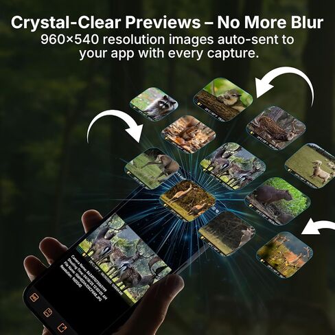 Meidase S965 Cellular Trail Camera, 4G LTE, 48MP Photo, 1296P HD Video, Live View, On-Demand, Shared Data Plan, Motion Activated in Saudi Arabia