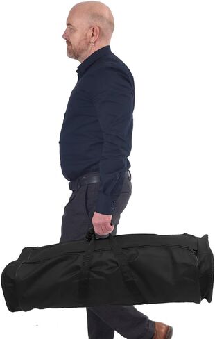 Portable Telescope Bag with Shockproof Nylon Material and Comfortable Shoulder Strap for Outdoor Use, Simple Design Protective Telescope Storage Pouch for Travel and Hiking in Kuwait