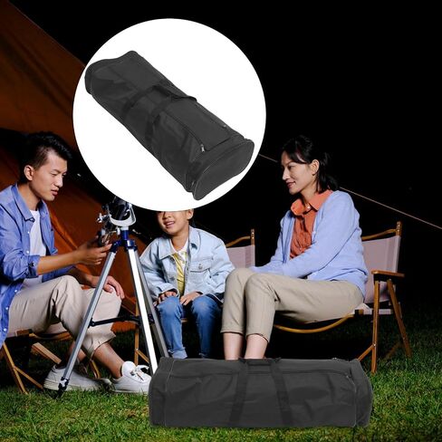 Portable Telescope Bag with Shockproof Nylon Material and Comfortable Shoulder Strap for Outdoor Use, Simple Design Protective Telescope Storage Pouch for Travel and Hiking in Kuwait
