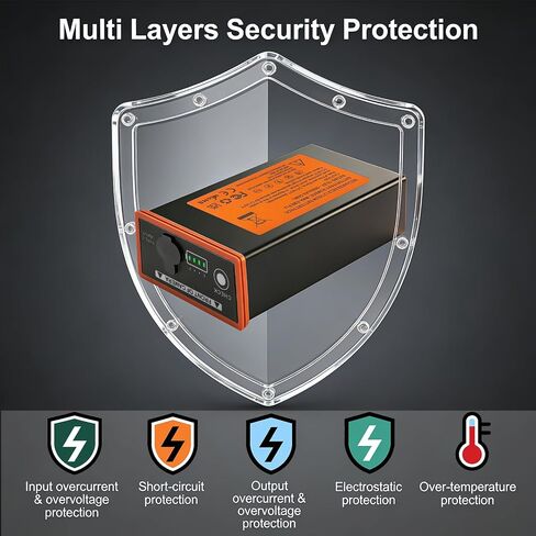 MMA-EM8-1 Battery Compatible with Edge Series Cellular Trail Camera Battery Moultrie Edge, Edge 2 PRO, Edge 2, Edge PRO, 5000mAh in Saudi Arabia